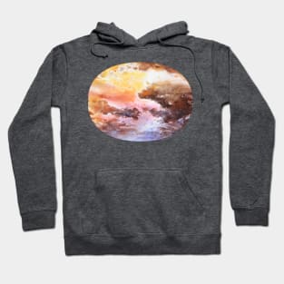 Watercolor Sky No 1 Hoodie